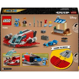 LEGO 75384 The Crimson Firehawk Star Wars Nave Espacial Set Iniciación +4 Años con Minifiguras Nash Durango, Nubs y RJ-83