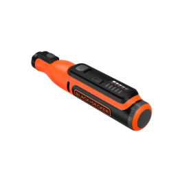 Black+Decker Multi-herramienta Rotativa BCRT8IK-XJ 7.2V Inalámbrica con 53 Accesorios y Velocidad Variable