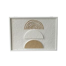 Versa Cubrecontador 46x33 cm, Madera MDF y Papel Versa Cubrecontador 46x33 cm, Madera MDF y Papel