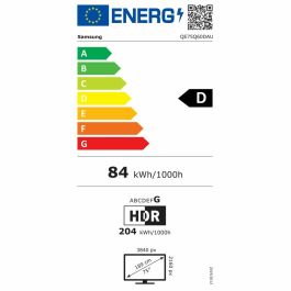 Samsung QE75Q60DAU Q60D Series TV QLED 75 pulgadas 4K Ultra HD Smart TV con HDR, Tizen, Titanio (Modelo 2024) Samsung QE75Q60DAU Q60D Series TV QLED 75 pulgadas 4K Ultra HD Smart TV con HDR, Tizen, Titanio (Modelo 2024)
