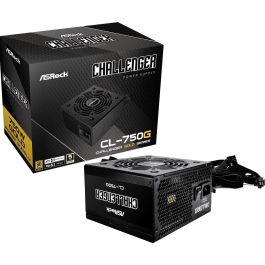 ASRock CL-750G Fuente Alimentación 750W 80 PLUS Gold ATX 120mm Active PFC PCI-E 5.1 (12+4pin)x1, PCI-E (6+2 pin)x4 Precio: 100.88999965. SKU: B19DFW32P9