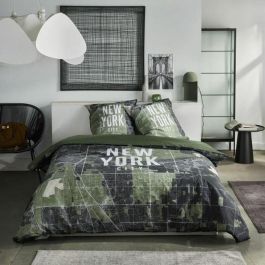 Today TOD3574641268596 Juego de cama JAVA 240x220 cm Algodón Estampado New York Verde
