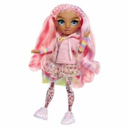 Rainbow High - Sparkle & Shine - Muñeca fashion de 27 cm - Rosa - Piernas con líquido brillante - A partir de 4 años