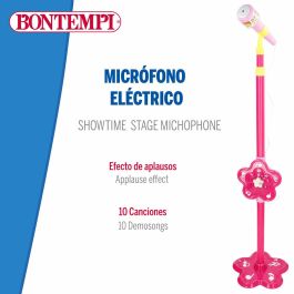 Micrófono de juguete Bontempi 20 x 105 x 20 cm (6 Unidades) Micrófono de juguete Bontempi 20 x 105 x 20 cm (6 Unidades)