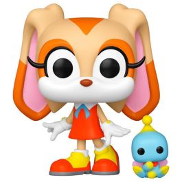 FUNKO Figura POP Sonic The Hedgehog Cream with Cheese - Figura de Vinilo 9cm