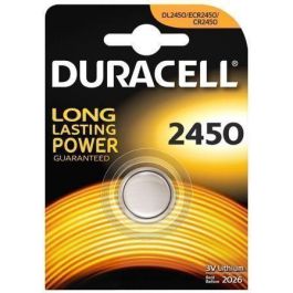 Duracell Pila Botón Litio CR2450 3V Ø24.5 x 5 mm Blister 1 Ud Precio: 3.50000002. SKU: S6502357
