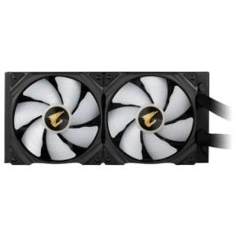 GIGABYTE AORUS WATERFORCE X 280 Cooler Líquido All-in-one con Pantalla LCD Circular Negro