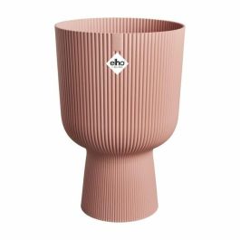 Elho ELH2904503018100 Maceta Vibes Fold Coupe Rosa para Interior, 100% Reciclada, 30x29,5x45 cm