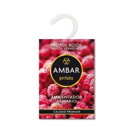 Ambar Ambientador de Armario Frutos Rojos Premium con Aroma a Frambuesa y Cereza, Duración +45 Días, Notas Verdes Hoja Precio: 1.49999949. SKU: S4517200