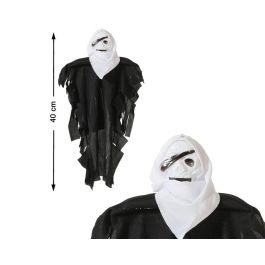 Disfraz de Fantasma con Capa Negra y Máscara Blanca para Halloween y Fiestas Temáticas - 40 cm Precio: 1.49999949. SKU: B18PDYZXG7