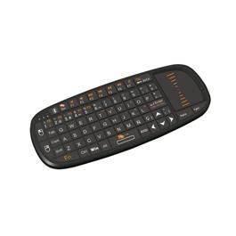 Phoenix technologies Mini Teclado Bluetooth Con Touchpad Y Puntero Láser QWERTY Inalámbrico Plug and Play
