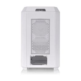 Thermaltake The Tower 300 Micro Torre PC Blanco, micro ATX, Mini-ITX, SPCC, Vidrio templado, hasta 21 cm de altura de CPU, 40 cm de GPU
