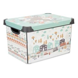Caja Plastico 17L Road Con Asa Kipit 27X22CM (12 Unidades) Caja Plastico 17L Road Con Asa Kipit 27X22CM (12 Unidades)