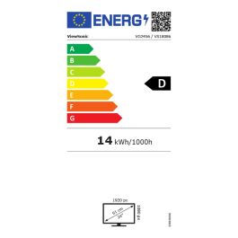 ViewSonic VG2456 Monitor 24" Full HD 1920x1080 IPS sin Marco con USB-C (60W PD), HDMI, DisplayPort, Altavoces y Soporte Ajustable