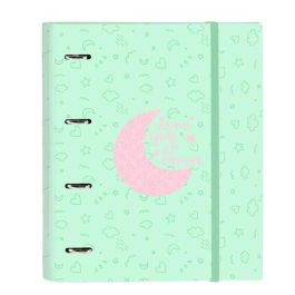 Carpeta de anillas BlackFit8 Moon Verde 27 x 32 x 3.5 cm