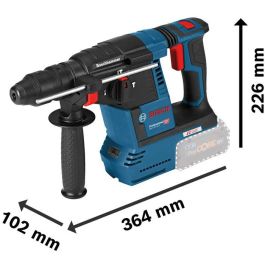 Martillo perforador a batería BOSCH PROFESSIONAL SDS plus GBH 18V-26 F solo L-Boxx