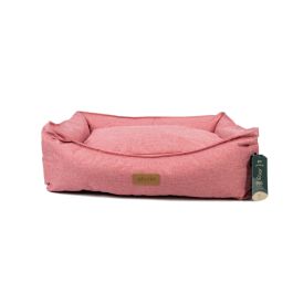Gloria Cama Monforte Rectangular Rosa 70x60 cm - Tejido resistente al agua, colchón extra cómodo, desenfundable, relleno silicona reciclada Gloria Cama Monforte Rectangular Rosa 70x60 cm - Tejido resistente al agua, colchón extra cómodo, desenfundable, relleno silicona reciclada