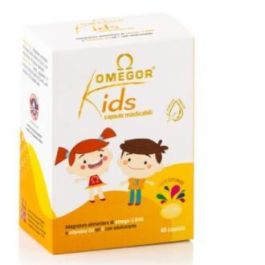 Omegor Kids Masticable 60 Cápsulas - Aceite de Pescado con EPA, DHA, Vitamina D y E - Sabor Tutti Frutti Precio: 17.5000001. SKU: B1EV5QV4KV