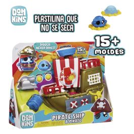 Mga DohKins Playset Barco Pirata con Masa Never-Dry Dough y Accesorios
