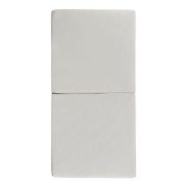 Tineo Colchón Plegable 2 Partes 60x120x4cm, Compacto para Viajes, Relleno Fibra Poliéster Suave, Funda Extraíble Lavable