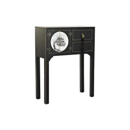 Consola Oriental DKD Home Decor Negro Blanco 28 x 83 x 63 cm Precio: 160.88999982. SKU: B1GR5SK4K7