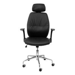 Piqueras Y Crespo Sillón De Dirección Huelves Giratorio Basculante Brazos Retráctiles Simil Piel Negro Piqueras Y Crespo Sillón De Dirección Huelves Giratorio Basculante Brazos Retráctiles Simil Piel Negro