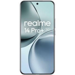 Realme 14 Pro+ 5G Smartphone, 6.83" Pantalla OLED 120Hz, Snapdragon 7s Gen 3, 12GB RAM + 512GB, Triple Cámara 50MP, 6000 mAh, Carga 80W SuperVOOC, IP68, Android 15, Color Suede Grey Precio: 655.49999977. SKU: B14SG6E672