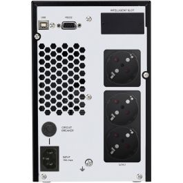 FSP Champ 1K UPS Torre Online Doble Conversión 1000VA 900W Onda Sinusoidal Pura USB RS-232 3xSchuko