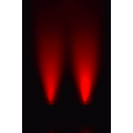 Algamlight Par de 6 Led 12W con Batería RGBWAUV IR y DMX Sin Cable para Escenarios