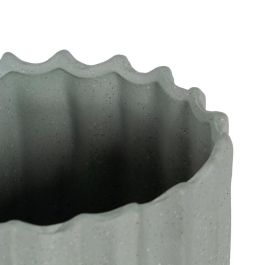 Jarrón Verde Cerámica Decoración 20,50 X 20,50 X 92 cm