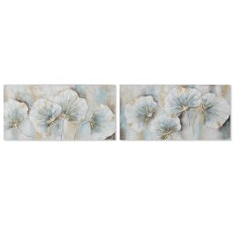 Cuadro Tradicional DKD Home Decor Azul Dorado 3 x 60 x 120 cm (2 Unidades) Precio: 90.49999948. SKU: B1JX2D98BR