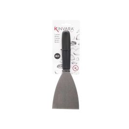 Espátula Corta Kinvara 23.3x1.2x8 cm - Negro/Metal - PP/SS430 (24 Unidades) Espátula Corta Kinvara 23.3x1.2x8 cm - Negro/Metal - PP/SS430 (24 Unidades)