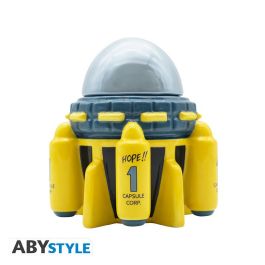 Abystyle Taza 3D Dragon Ball Máquina del Tiempo 350ml - Cerámica, No Apta para Microondas ni Lavavajillas