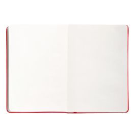 Cuaderno Con Gomilla Antartik Notes Tapa Dura A5 Hojas Lisas Rojo 100 Hojas 80 gr Fsc