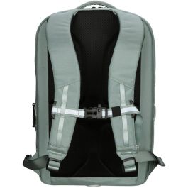 Targus Mochila para Portátil 15-16" Work+Play Flex Ecosmart, Poliéster Reciclado, Verde, 730g