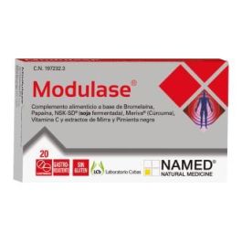 COBAS Modulase 20 Comprimidos con Bromelaína, Papaína, NSK-SD, Meriva Cúrcuma, Vitamina C, Mirra y Pimienta Negra Precio: 22.8900001. SKU: B15AAJ8RRJ