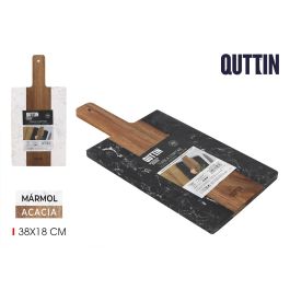 Quttin Tabla de Cortar Acacia Mármol 38x18 cm (8 Unidades) Precio: 85.69000022. SKU: B15YLDATDQ