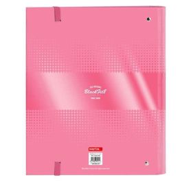 Carpeta de anillas BlackFit8 Glow up A4 Rosa (27 x 32 x 3.5 cm)