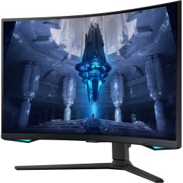 Samsung LS32BG750NPX Monitor Gaming 32" 4K UHD 165Hz 1ms Mini-LED Quantum HDR 2000 Curvo 1000R G-Sync Compatible FreeSync Premium Pro Negro
