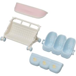 FAMILIAS SYLVANIAN El cochecito triple para niños FAMILIAS SYLVANIAN El cochecito triple para niños