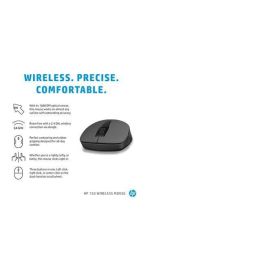 HP 150 Wireless Mouse – Ratón Inalámbrico Preciso y Cómodo para Portátiles y PCs, Ideal para Oficina, Estudio y Productividad Diaria