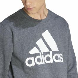Sudadera sin Capucha Hombre Adidas Bl Fl Gris