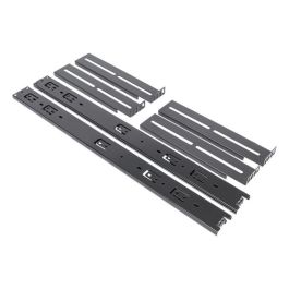 Unykach Railes Rack para armario 19" 1U/2U/3U/4U de acero negro telescópicos, 45mm x 550mm, 35kg de capacidad, con tornillería Precio: 36.49999969. SKU: B1453T6AKS