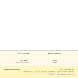 Wuto Gubia Modelo 24, 24mm - Taladro manual para madera sin fisuras, mango de madera, corte vaciado Wuto Gubia Modelo 24, 24mm - Taladro manual para madera sin fisuras, mango de madera, corte vaciado