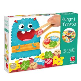 Juego de destreza hungry monster de madera goula, prepara la pizza antes de que el monstruo tragón se lo coma Precio: 15.79000027. SKU: S2403451