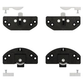 Terno Scorrevoli 406-412L Kit Herrajes CORREBASE para Puertas Correderas de Armario Madera hasta 50 kg Deslizamiento Suave Precio: 14.49999991. SKU: B16YB4V4PZ