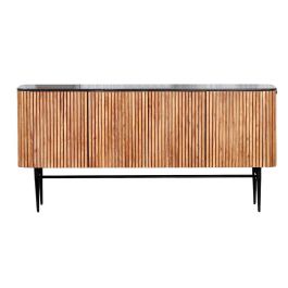 DKD Home Decor Buffet Moderno Listones Marmol Negro Natural Acacia y Marmol 170x40x80 cm Precio: 783.88999975. SKU: B17LKLS4QQ