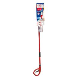 Vileda 164014 Sistema de Fregado 1-2 Spray Max sin Cubo Elimina 99% Bacterias Depósito 600ml Cabezal Giratorio 180º Gris/Rojo