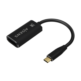 Conversor Aisens A109-0690/ USB Tipo-C Macho - DisplayPort Hembra/ Hasta 27W/ 1250Mbps/ 15cm/ Negro Precio: 13.50000025. SKU: B1JJDKHP5K