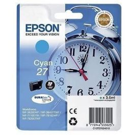 Ink-Jet Epson 27 Wf3620 - 7110 - 7610 - 7620 Cyan 300 Pag